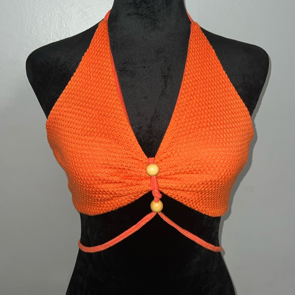 Orange summer top. SHEIN. NWT
